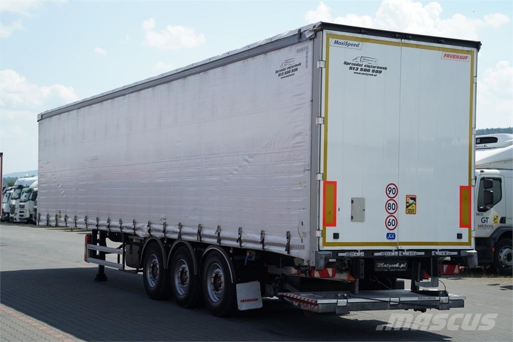 Fruehauf STANDARD Tentinės puspriekabės