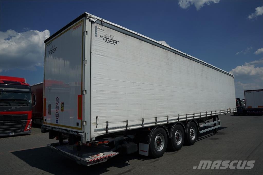 Fruehauf STANDARD Tentinės puspriekabės