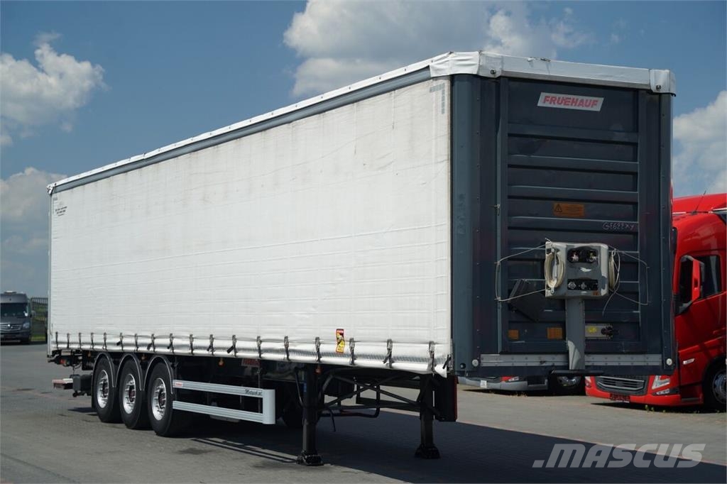 Fruehauf STANDARD Tentinės puspriekabės