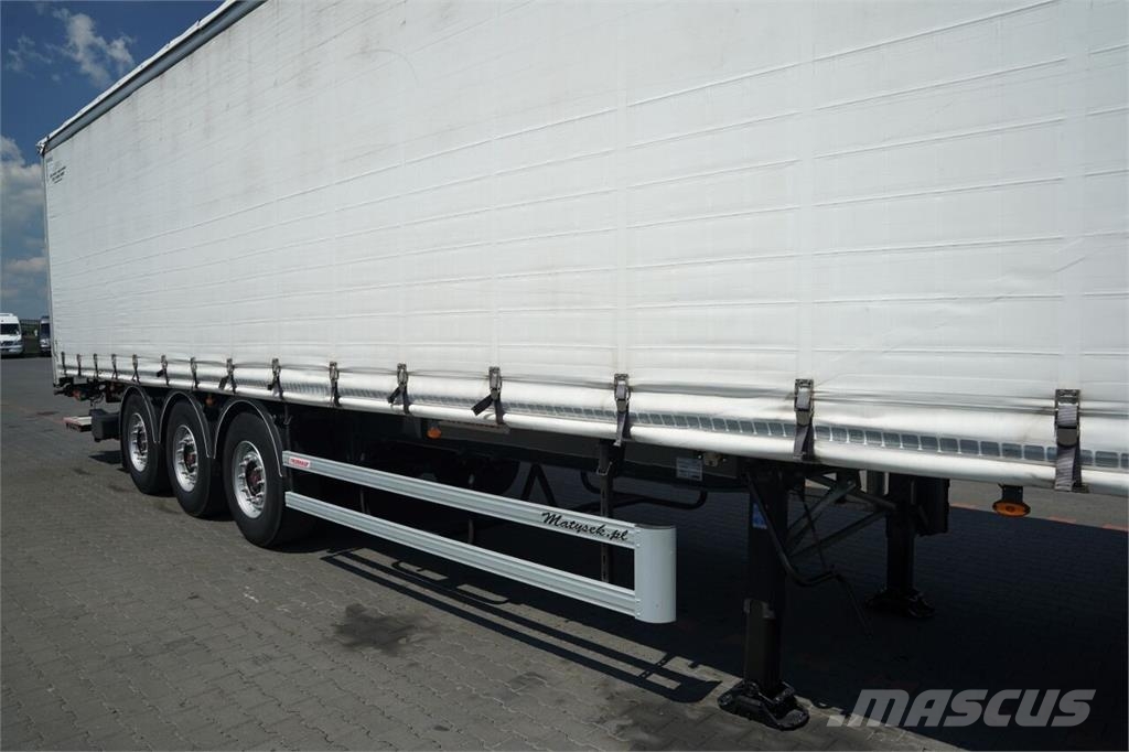 Fruehauf STANDARD Tentinės puspriekabės