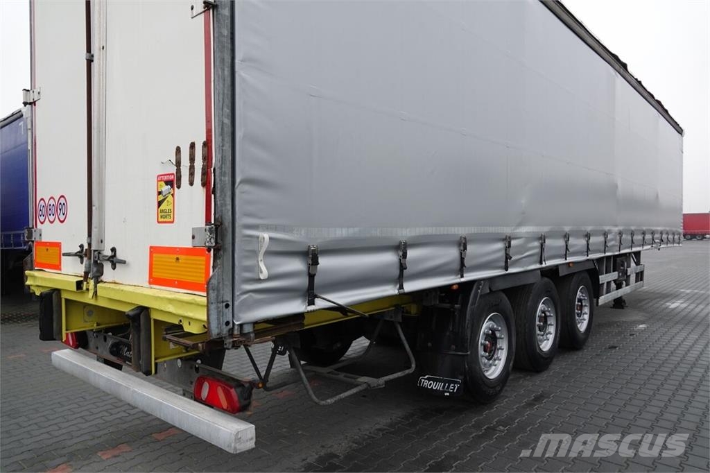 Fruehauf TROUILLET STANDARD / FIRANKA / SAF / 2016 ROK Tents puspiekabes