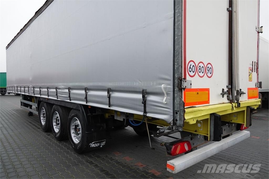 Fruehauf TROUILLET STANDARD / FIRANKA / SAF / 2016 ROK Tents puspiekabes