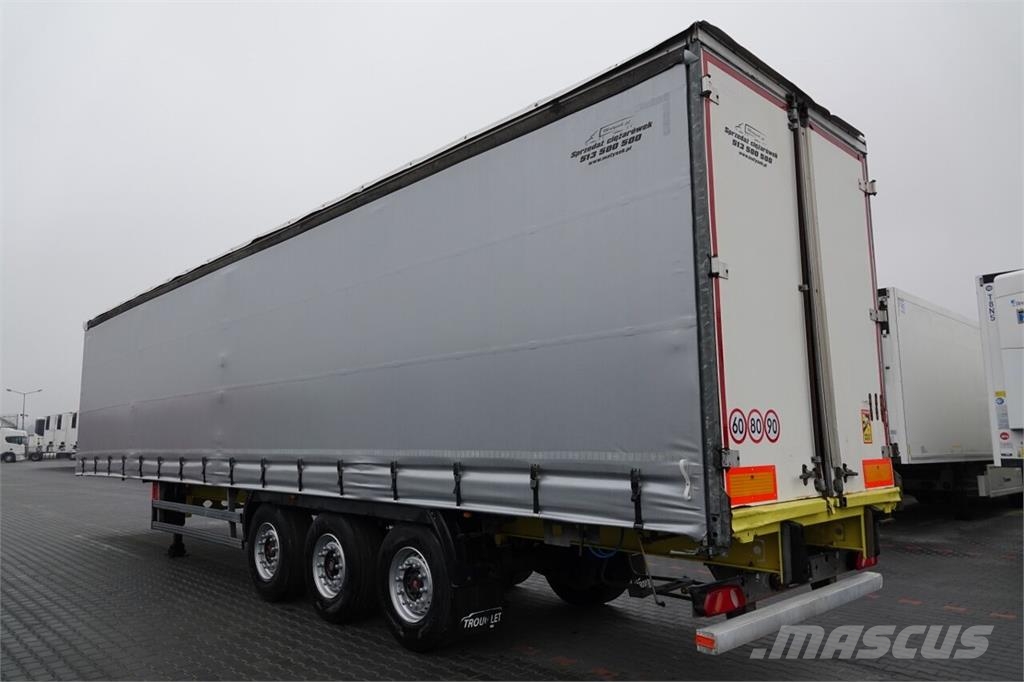 Fruehauf TROUILLET STANDARD / FIRANKA / SAF / 2016 ROK Tents puspiekabes