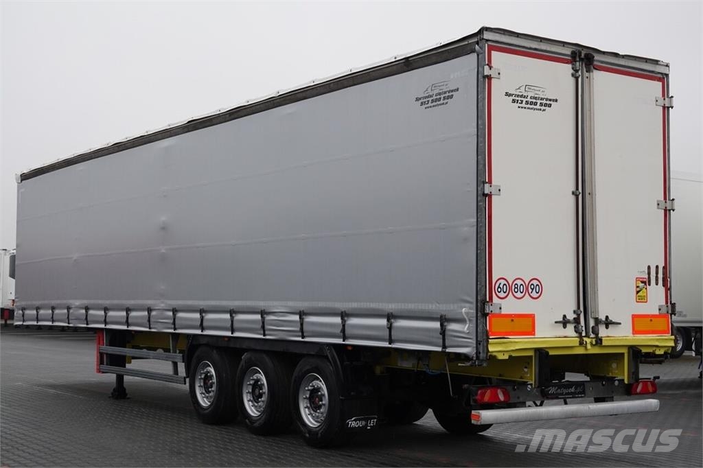 Fruehauf TROUILLET STANDARD / FIRANKA / SAF / 2016 ROK Tents puspiekabes