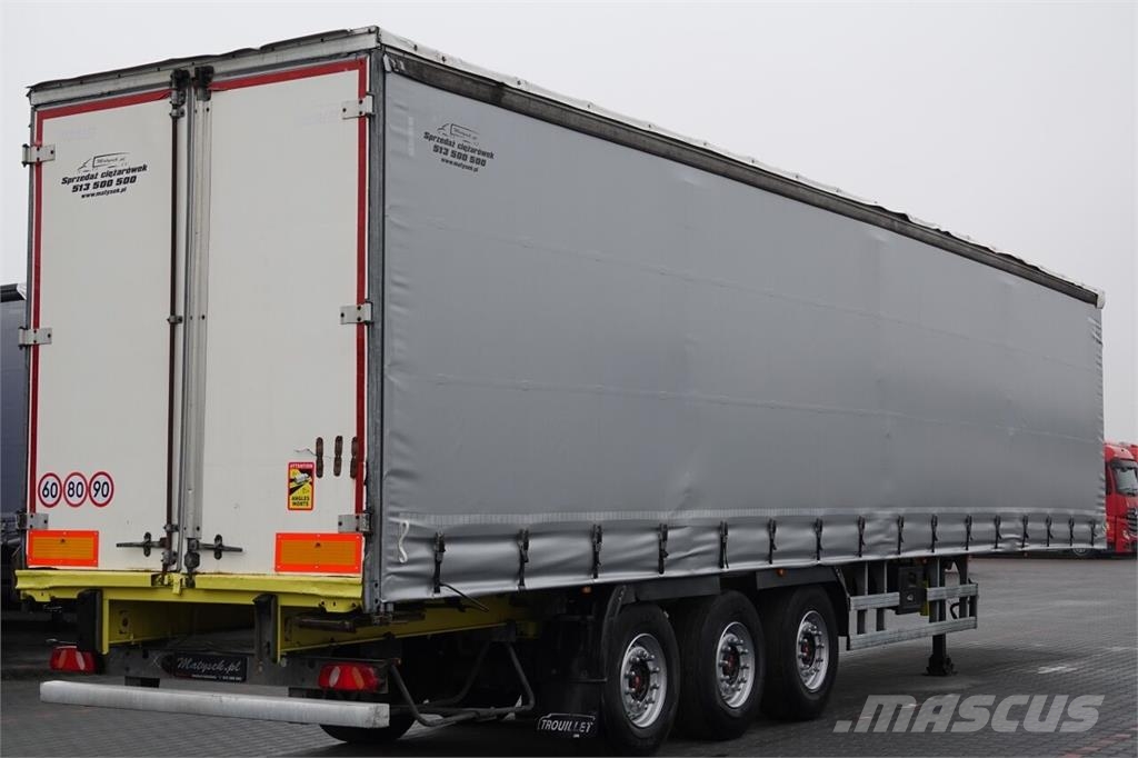 Fruehauf TROUILLET STANDARD / FIRANKA / SAF / 2016 ROK Tents puspiekabes
