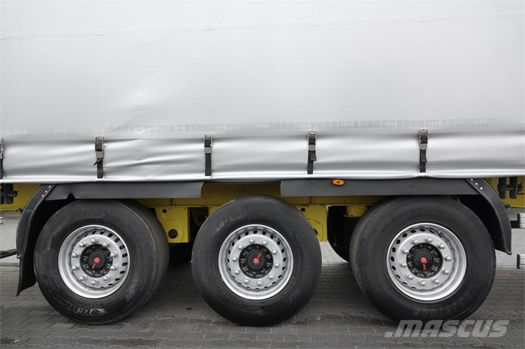 Fruehauf TROUILLET STANDARD / FIRANKA / SAF / 2016 ROK Tents puspiekabes