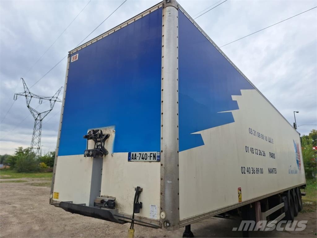 Fruehauf TX34 - Koffer semi-trailer + DHollandia LBW 1500  Box body semi-trailers