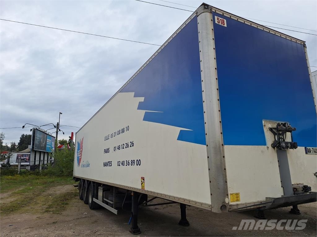 Fruehauf TX34 - Koffer semi-trailer + DHollandia LBW 1500  Box body semi-trailers