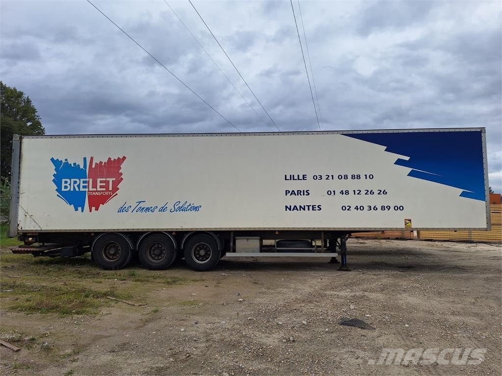Fruehauf TX34 - Koffer semi-trailer + DHollandia LBW 1500  Box body semi-trailers
