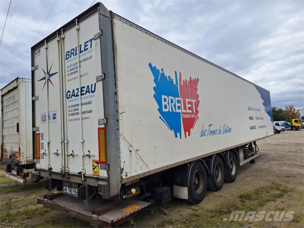 Fruehauf TX34 - Koffer semi-trailer + DHollandia LBW 1500  Box body semi-trailers