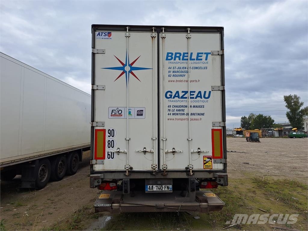 Fruehauf TX34 - Koffer semi-trailer + DHollandia LBW 1500  Box body semi-trailers