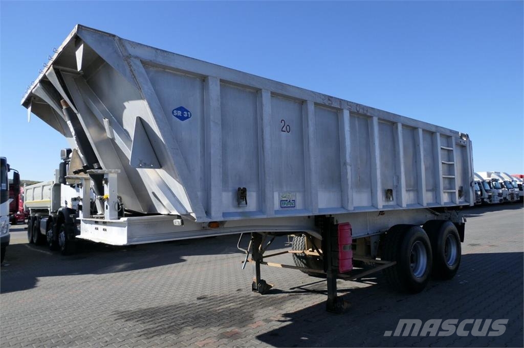 General Trailers WYWROTKA / 22 m3 / 2 OSIOWA /  CAŁA ALUMI نصف مقطورات قلابة
