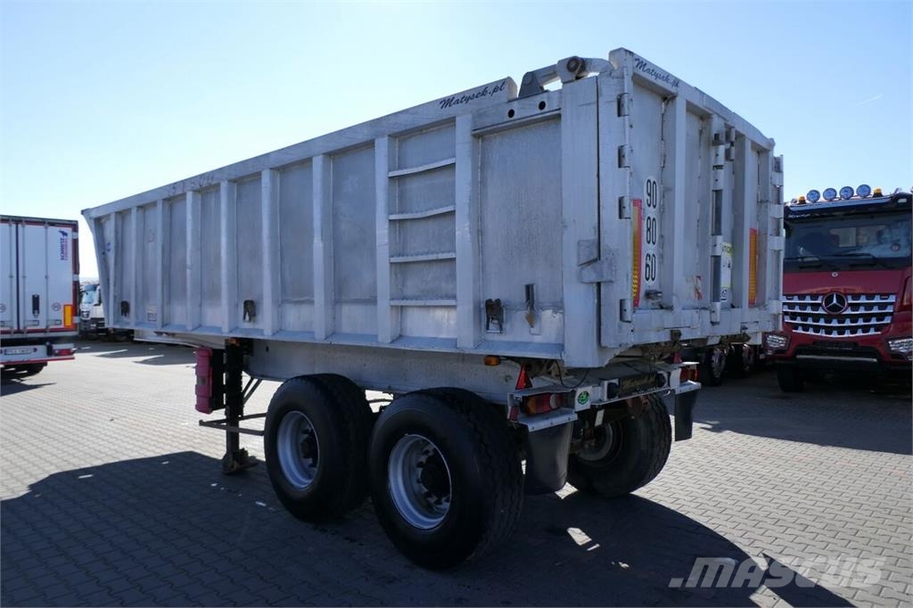 General Trailers WYWROTKA / 22 m3 / 2 OSIOWA /  CAŁA ALUMI نصف مقطورات قلابة