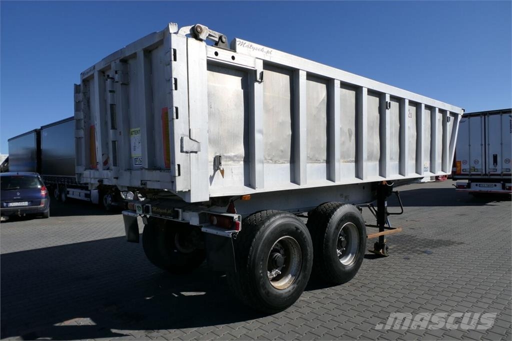 General Trailers WYWROTKA / 22 m3 / 2 OSIOWA /  CAŁA ALUMI نصف مقطورات قلابة