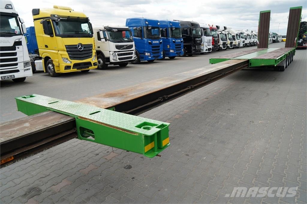 Goldhofer NISKOPODWOZIE / ROZCIĄGANA / LAWETA / 29 M / 5 OSI Низкорамные полуприцепы