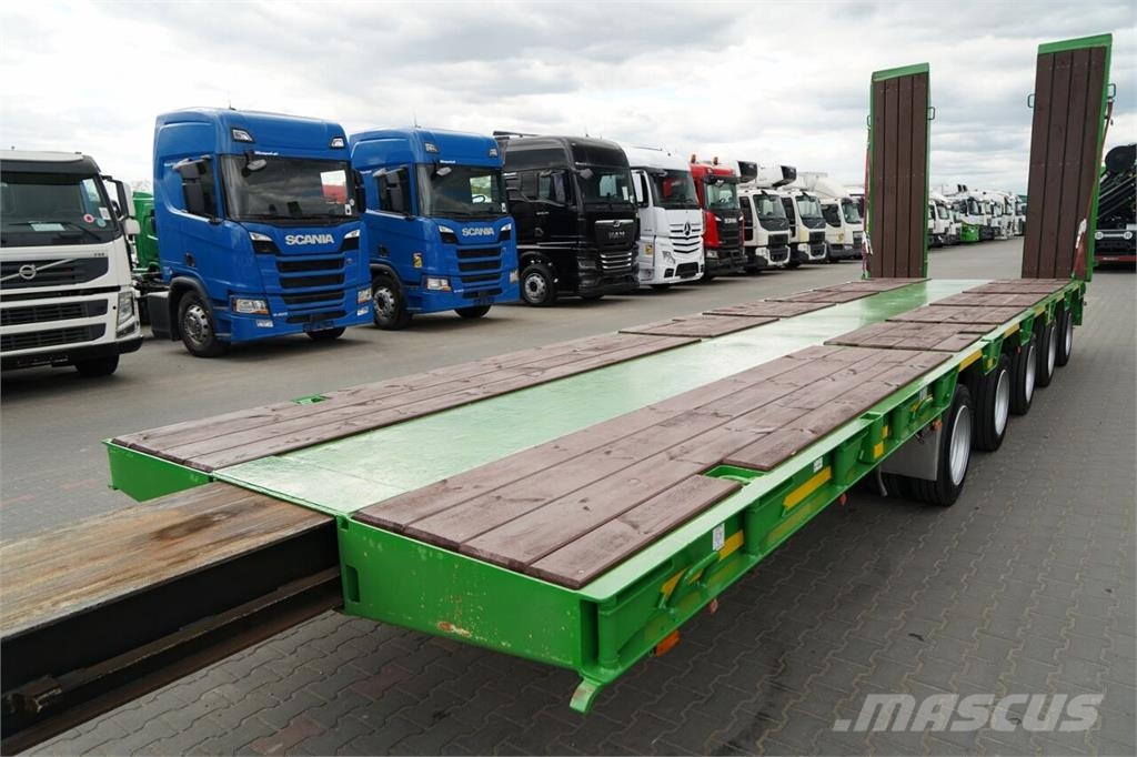 Goldhofer NISKOPODWOZIE / ROZCIĄGANA / LAWETA / 29 M / 5 OSI Низкорамные полуприцепы