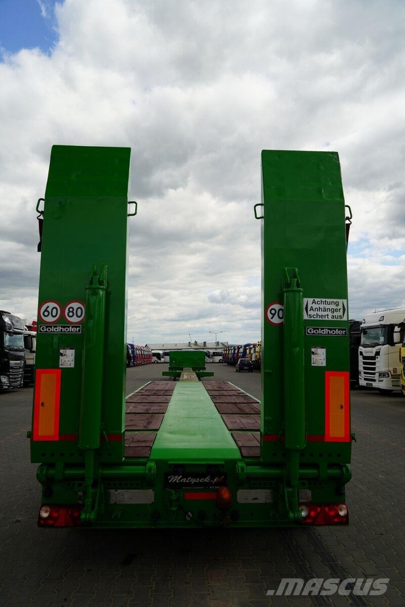 Goldhofer NISKOPODWOZIE / ROZCIĄGANA / LAWETA / 29 M / 5 OSI Низкорамные полуприцепы