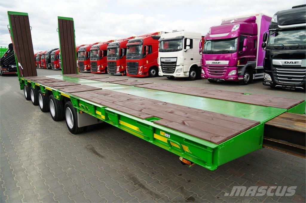 Goldhofer NISKOPODWOZIE / ROZCIĄGANA / LAWETA / 29 M / 5 OSI Низкорамные полуприцепы