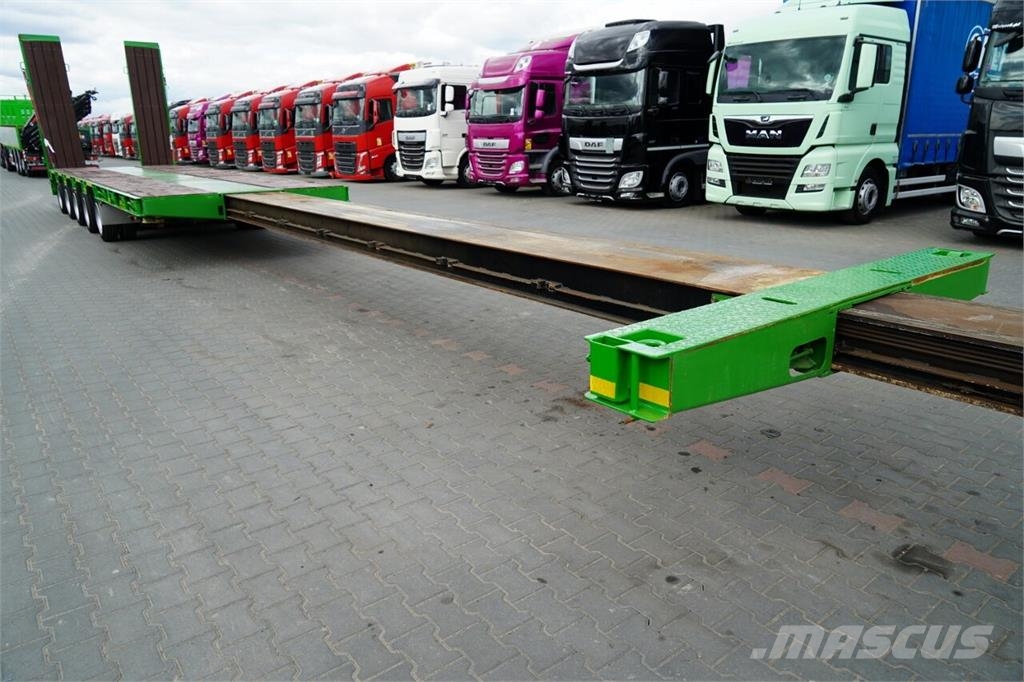 Goldhofer NISKOPODWOZIE / ROZCIĄGANA / LAWETA / 29 M / 5 OSI Низкорамные полуприцепы