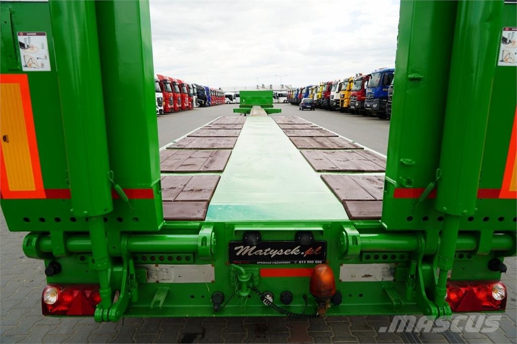 Goldhofer NISKOPODWOZIE / ROZCIĄGANA / LAWETA / 29 M / 5 OSI Низкорамные полуприцепы