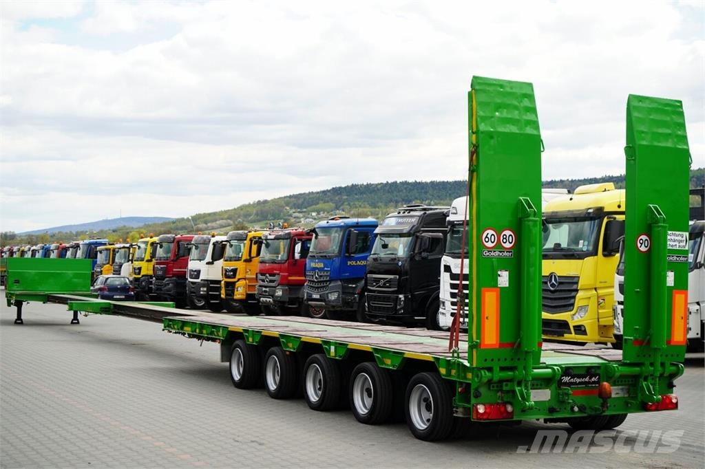 Goldhofer NISKOPODWOZIE / ROZCIĄGANA / LAWETA / 29 M / 5 OSI Низкорамные полуприцепы