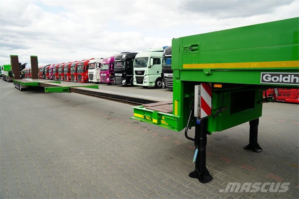 Goldhofer NISKOPODWOZIE / ROZCIĄGANA / LAWETA / 29 M / 5 OSI Низкорамные полуприцепы