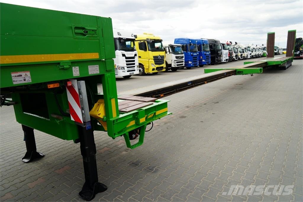 Goldhofer NISKOPODWOZIE / ROZCIĄGANA / LAWETA / 29 M / 5 OSI Низкорамные полуприцепы