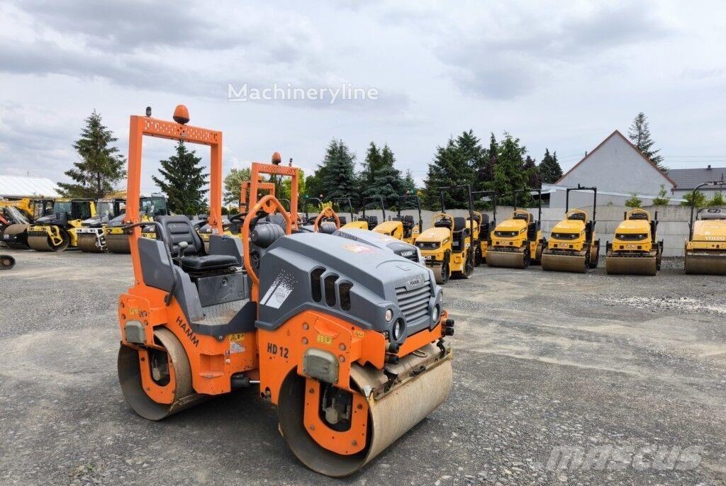 Hamm HD 12 VV - Mini road roller Tvilling tromle