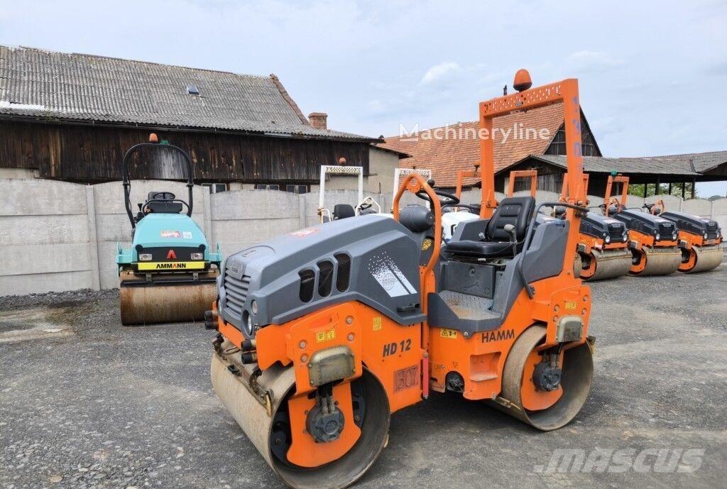 Hamm HD 12 VV - Mini road roller Tvilling tromle