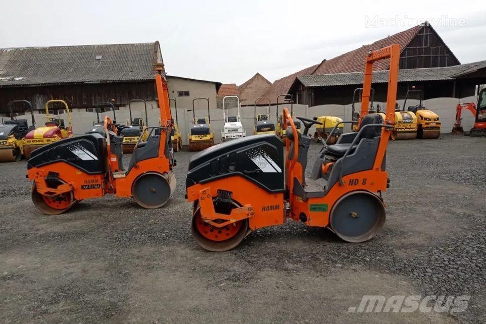 Hamm HD 8 VV Котки тротуарні