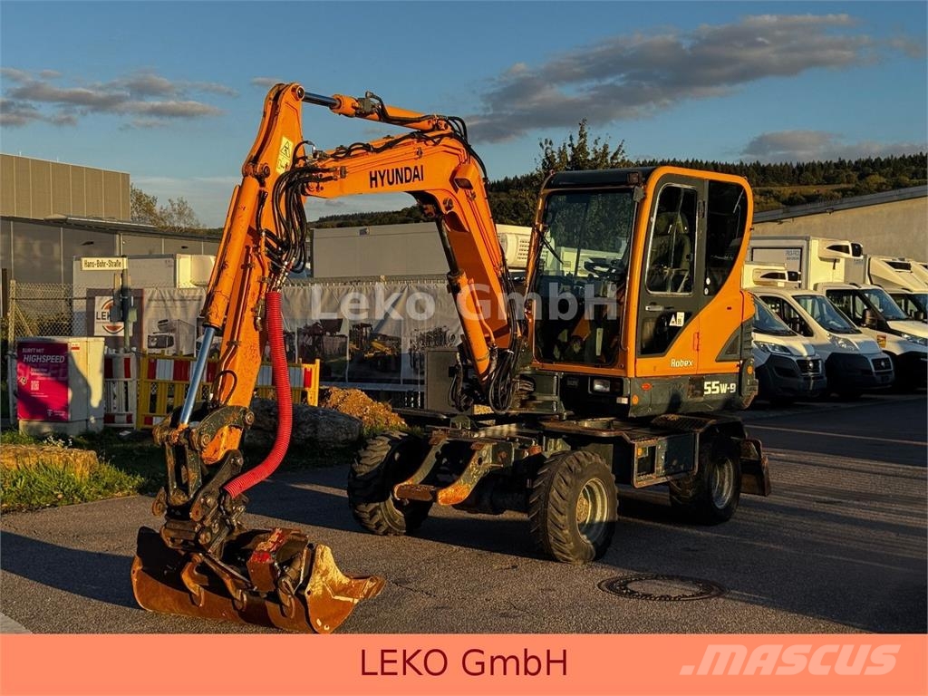 Hyundai Robex 55W.9 Wheeled excavators