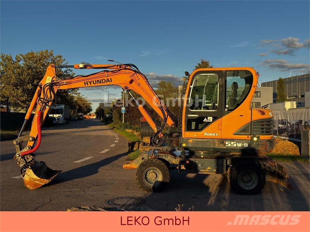 Hyundai Robex 55W.9 Wheeled excavators