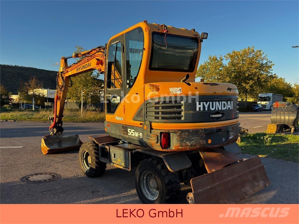 Hyundai Robex 55W.9 Wheeled excavators