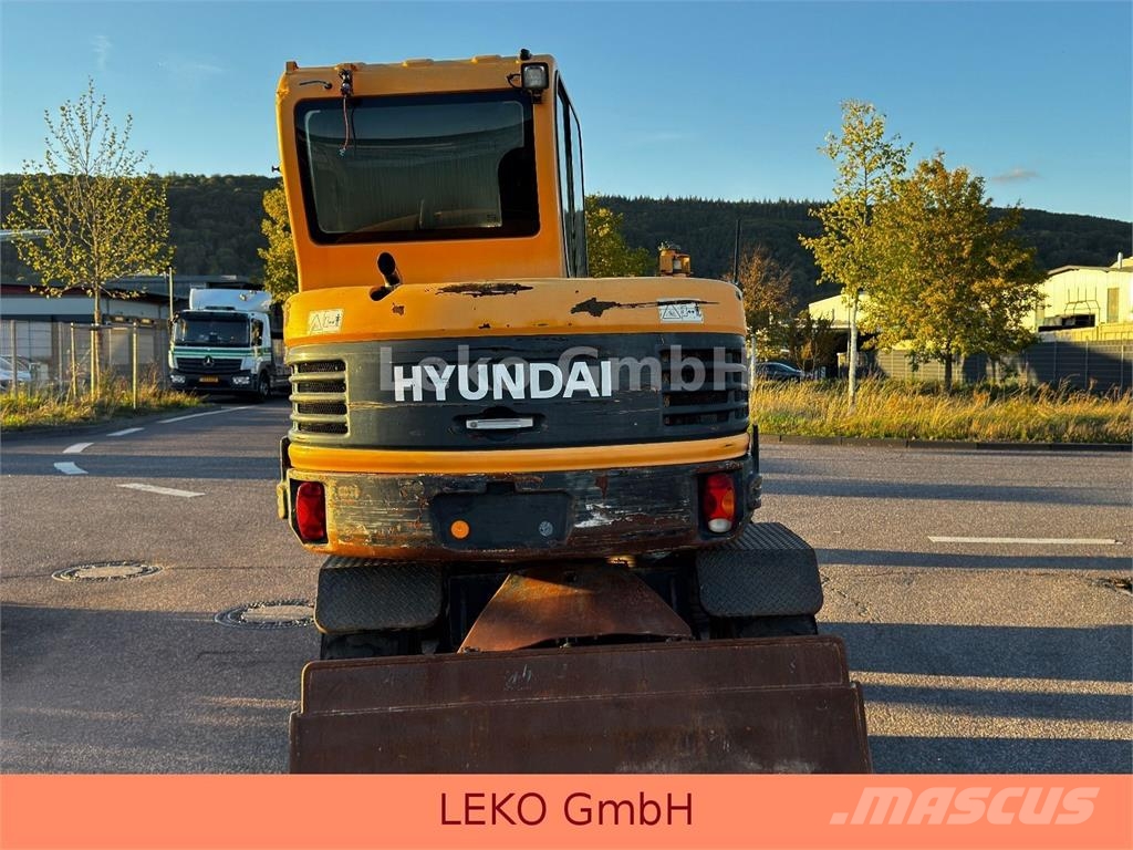 Hyundai Robex 55W.9 Wheeled excavators