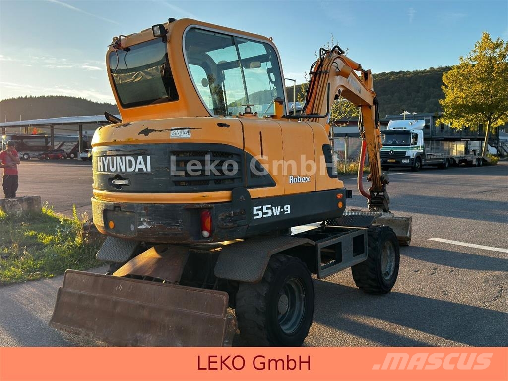 Hyundai Robex 55W.9 Wheeled excavators