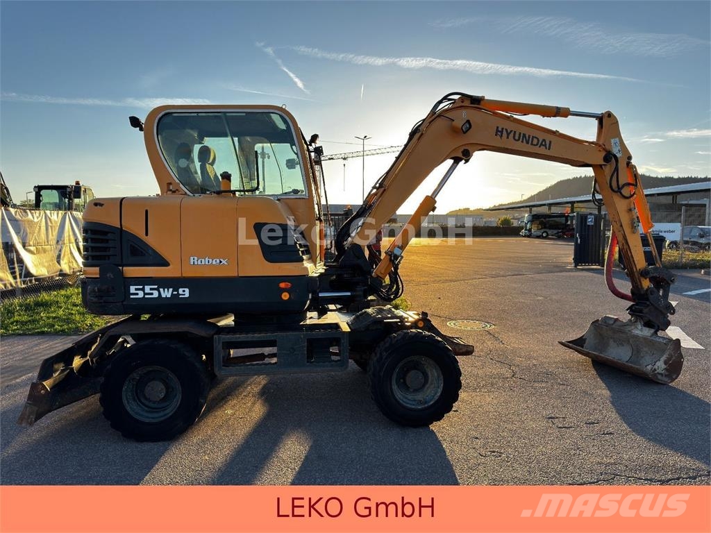 Hyundai Robex 55W.9 Wheeled excavators