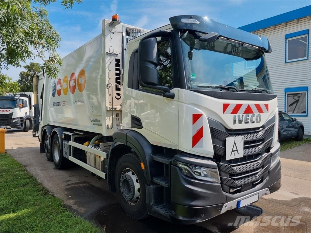 Iveco AD280X36Y 6x2 Garbage truck FAUN Variopress 524 Atkritumu izvešanas transports