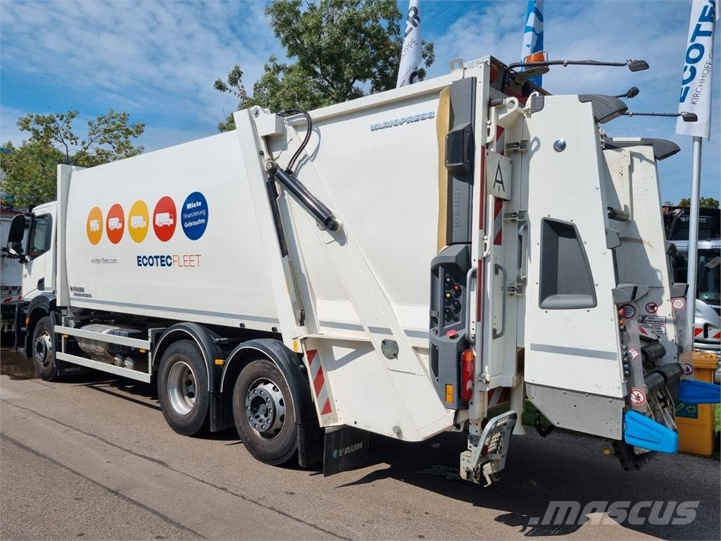 Iveco AD280X36Y 6x2 Garbage truck FAUN Variopress 524 Atkritumu izvešanas transports