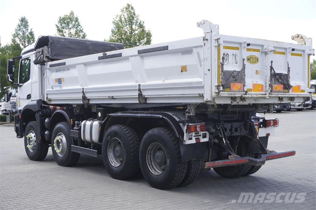 Iveco Arocs 3243 8x4 / 130 tho. km! / Meiller 2-way tipp Kipper