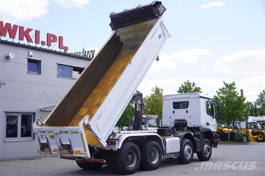 Iveco Arocs 3243 8x4 / 130 tho. km! / Meiller 2-way tipp Kipper