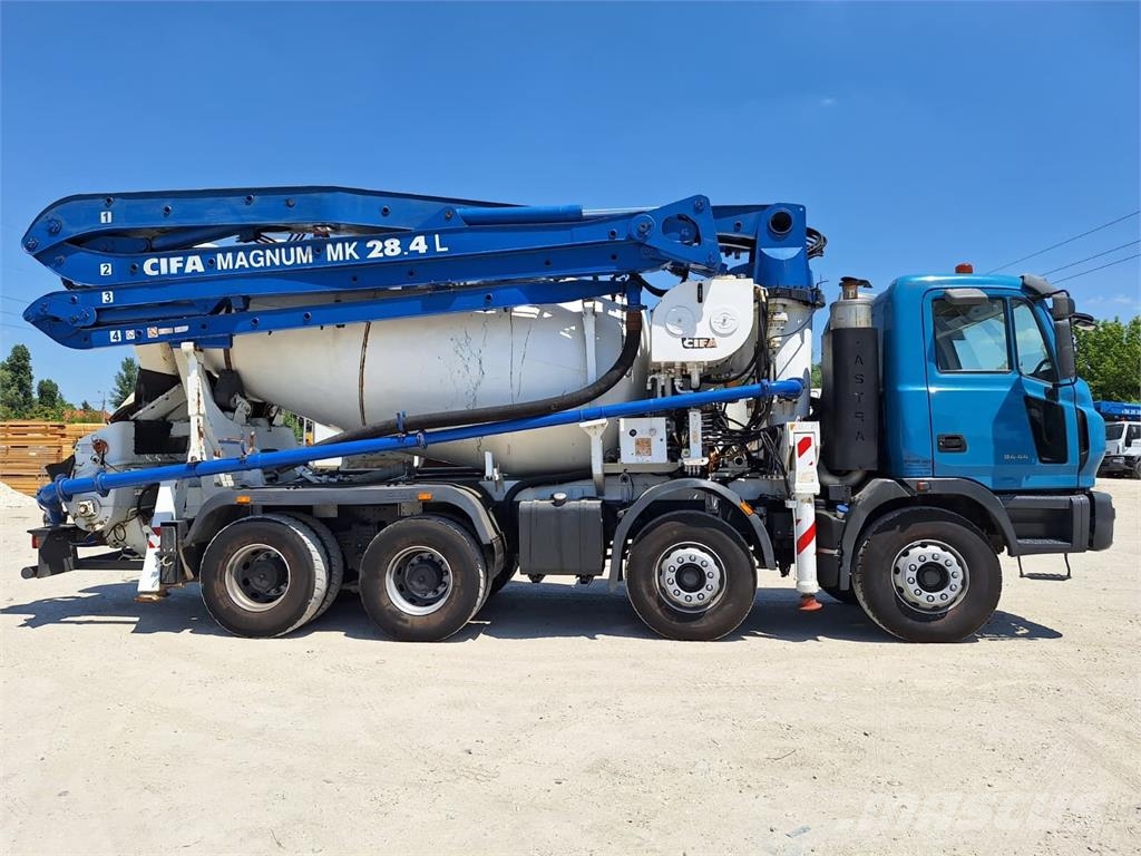 Iveco Astra Veicoli 84 44 - 8x4 / Cifa Magnum MK 28.4 .  شاحنات خرسانة