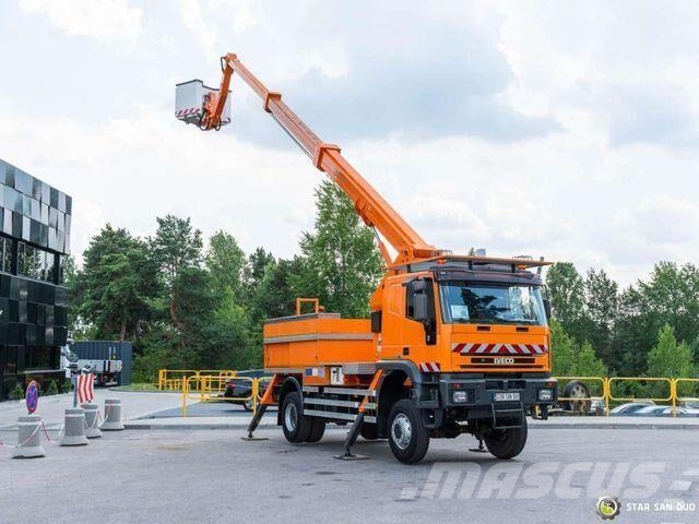 Iveco CURSOR 240 4x4 RUTHMANN T225 22,5 Meters Lift Auto košare