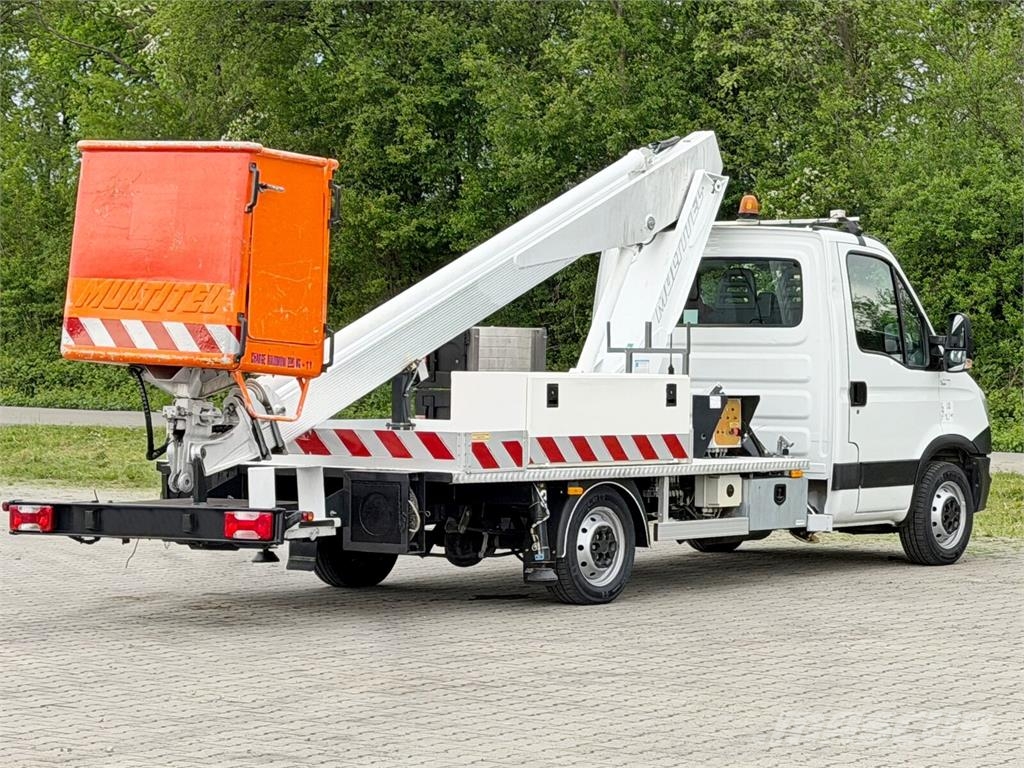 Iveco DAILY 35S13*Hubarbeitsbühne *MULTITEL 160 ALU/DS Εναέριες πλατφόρμες τοποθετημένες σε φορτηγό