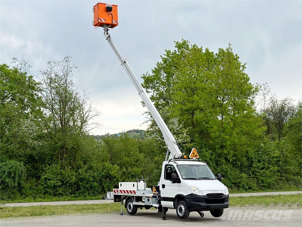 Iveco DAILY 35S13*Hubarbeitsbühne *MULTITEL 160 ALU/DS Εναέριες πλατφόρμες τοποθετημένες σε φορτηγό