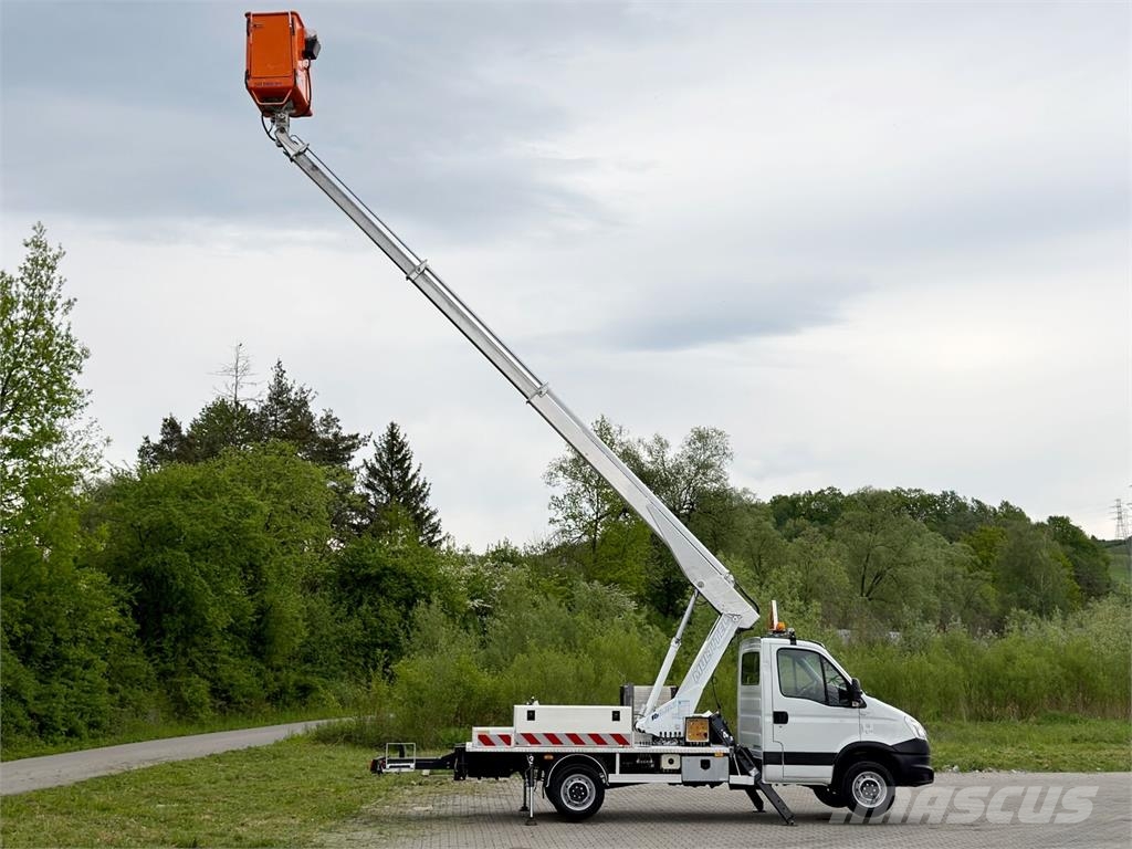 Iveco DAILY 35S13*Hubarbeitsbühne *MULTITEL 160 ALU/DS Εναέριες πλατφόρμες τοποθετημένες σε φορτηγό
