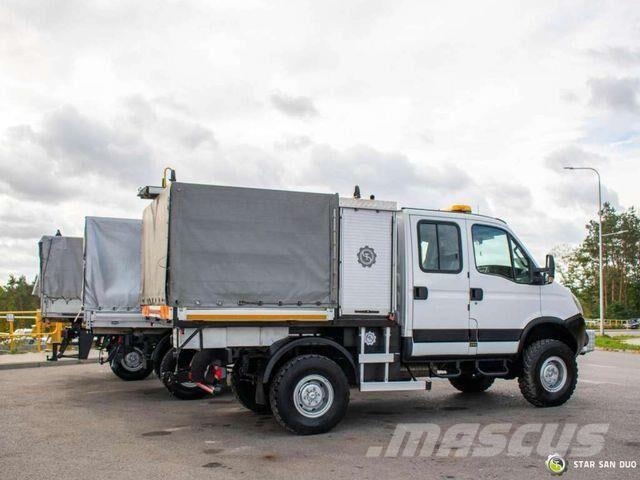 Iveco Daily 55S17 4x4 DOKA 7 seats Webasto Šasije I ovjese