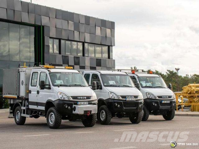 Iveco Daily 55S17 4x4 DOKA 7 seats Webasto Šasije I ovjese