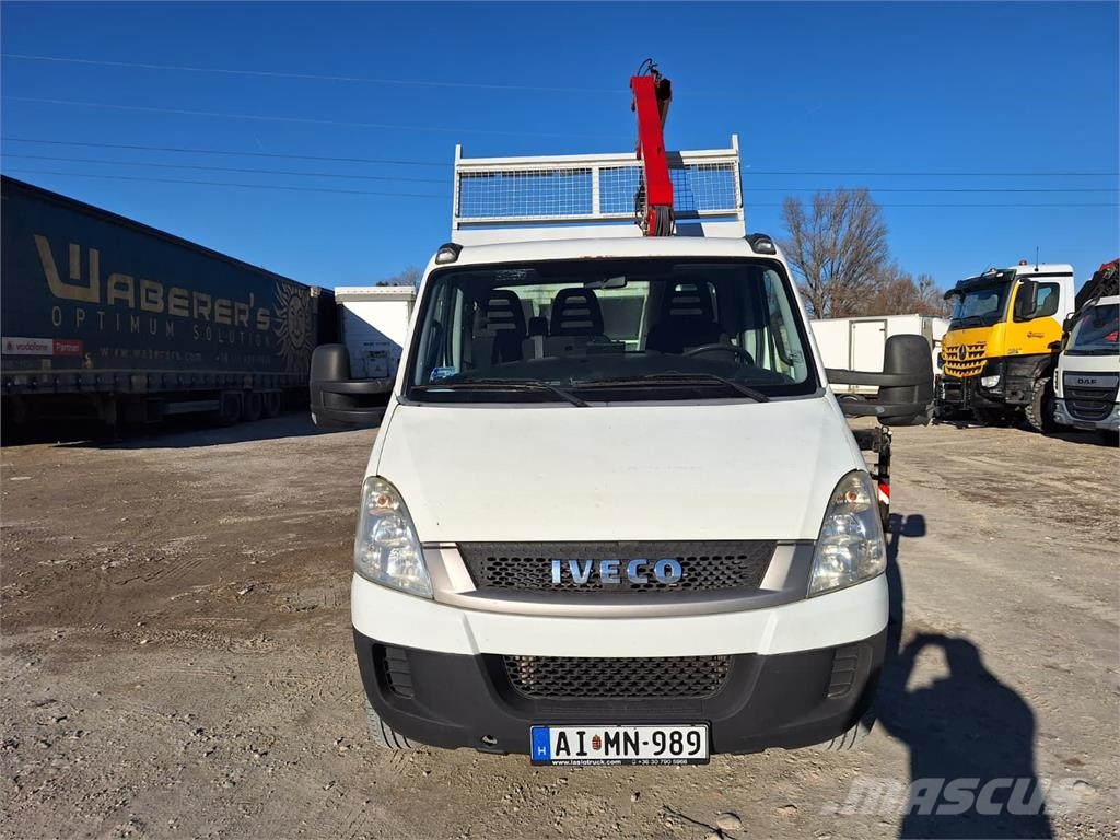 Iveco Daily 65C15 - Tipper + FASSI F28 A Crane - 6,5t Kipper
