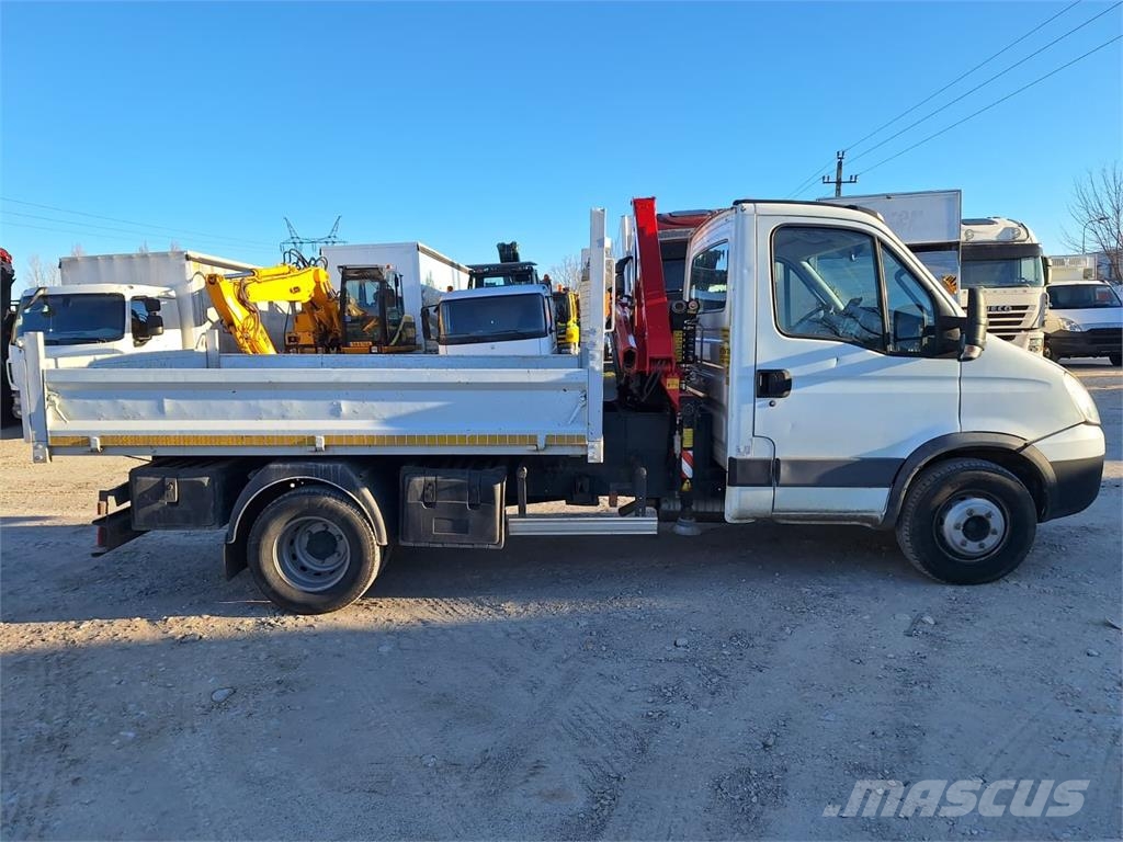 Iveco Daily 65C15 - Tipper + FASSI F28 A Crane - 6,5t Kipper