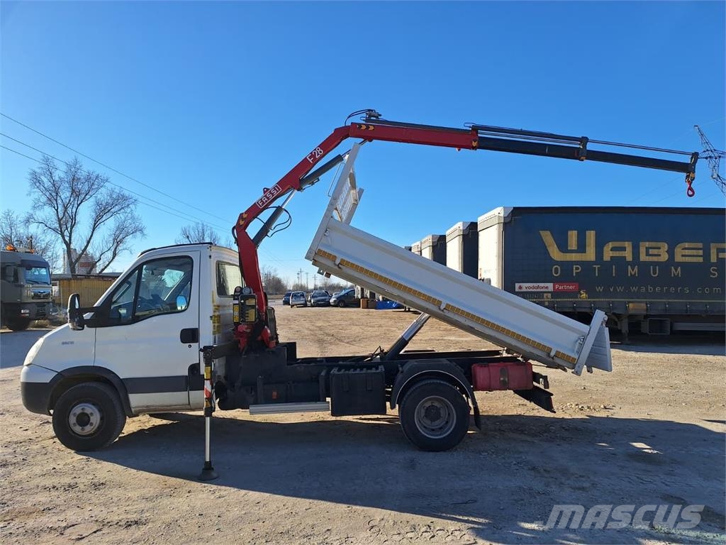 Iveco Daily 65C15 - Tipper + FASSI F28 A Crane - 6,5t Kipper